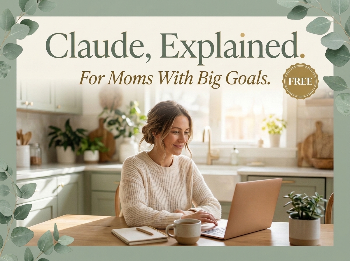Claude, Explained. For Moms With Big Goals.