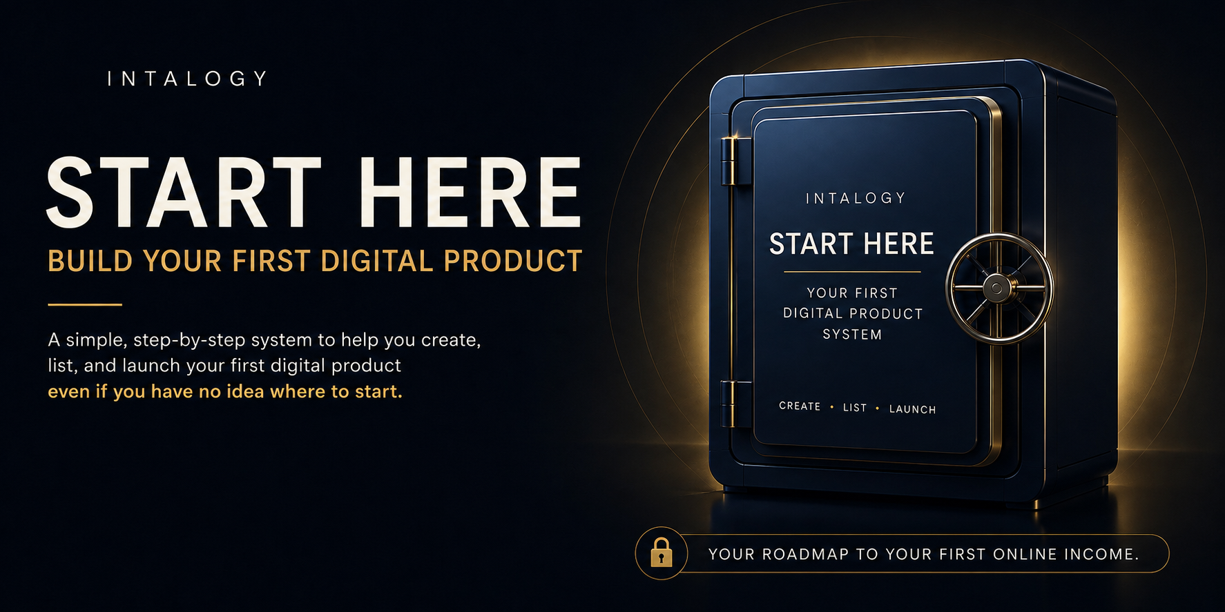 START HERE: Build Your First Digital Product
